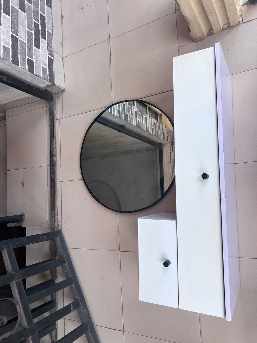 Mirror with Wall Drawer
