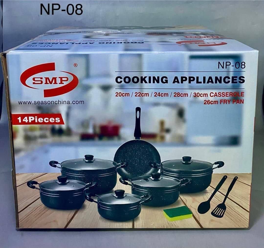 Np08 SMP Nonstick Pot Set