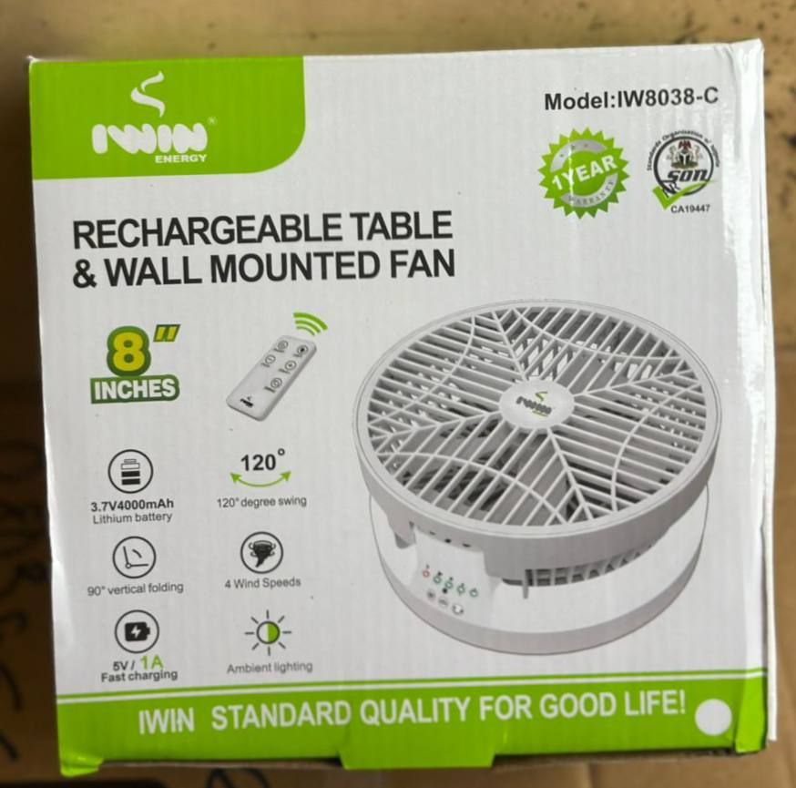 Iwin Wall Mounted Fan