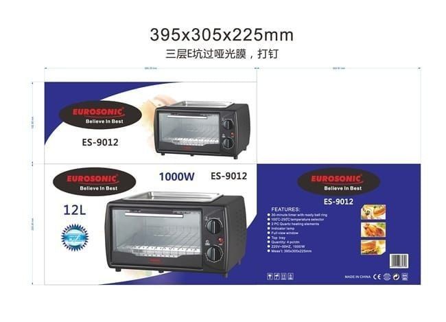 Eurosonic Oven 12L